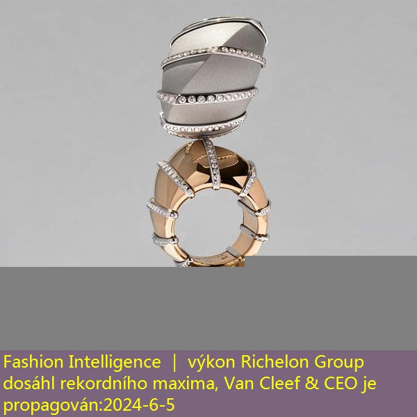 Fashion Intelligence ｜ výkon Richelon Group dosáhl rekordního maxima, Van Cleef & CEO je propagován